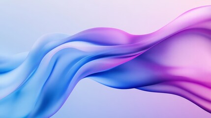 Wall Mural - Abstract fluid gradient flowing wave background