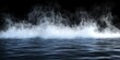 © Lu - Ethereal Mist and Smoke on Dark Background: Abstract Cinematic Composition for Marketing Campaigns and 4K Wallpapers. Atmospheric Fantasy-Style Imagery with Water Reflections, Depth, and Wide-Angle P