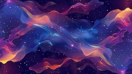 Sticker - cosmic space wallpaper