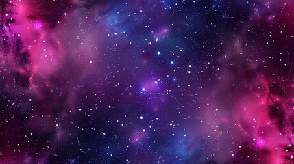 Canvas Print - cosmic space wallpaper