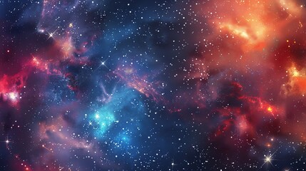 Wall Mural - cosmic space wallpaper