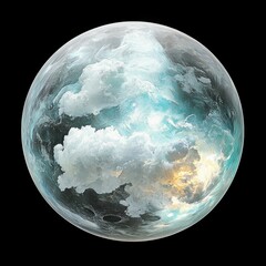 Poster - Cloudy Orb