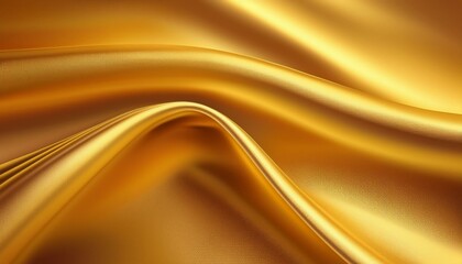 Light brown orange gold yellow silk satin. Color gradient. Golden luxury elegant abstract background. Shiny, shimmer. Curtain. Drapery. Fabric, cloth texture. Christmas, birthday, autumn, halloween