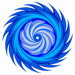 Blue Wind Vortex