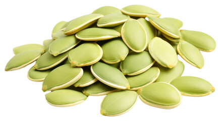 Canvas Print - PNG Pumpkin green seeds plant pill food.