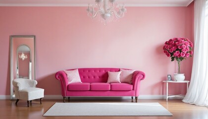 Wall Mural - Valentine interior room 