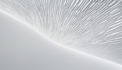 Poster - white futuristic background wall paper design