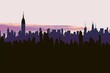 © alisaaa - Midtown Skyline Silhouette view
