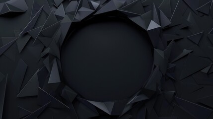 Abstract wallpaper features a circle background. Round shapes and colors create the backdrop.