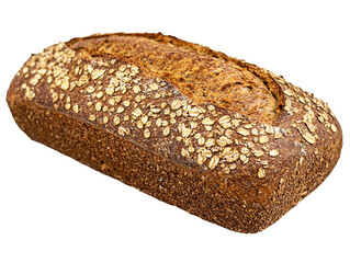 a loaf of bread with seeds on it