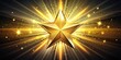 © Four888 - A shining, stylized, golden starburst erupts from a subtle, gradient background, evoking a sense of glamour, achievement, and extraordinary excellence.