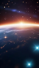 Wall Mural - space background