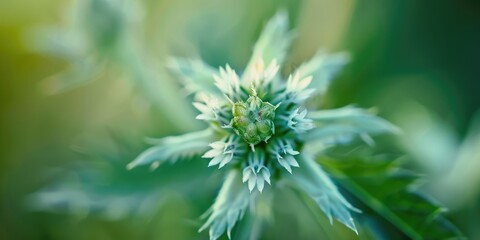 Canvas Print - Close up of an enchanting wild plant