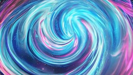 Abstract fantasy milky way in outer space