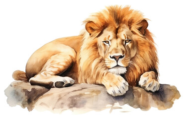 Sticker - PNG Wildlife mammal animal lion.