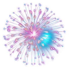 Poster - PNG Neon firework fireworks light night.