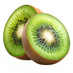 kiwi fruit  isolated on a transparent background PNG