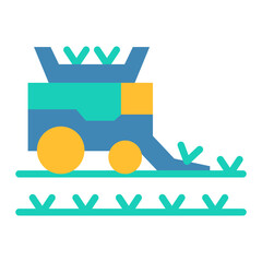 Wall Mural - Crop Harvesting Icon