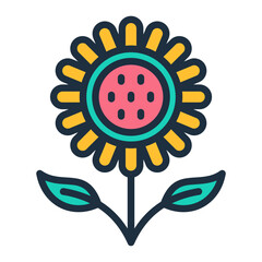 Sticker - Sunflowers Icon