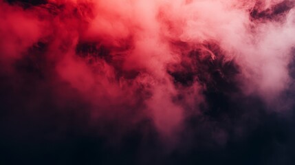 Moody red and black smoke texture, perfect for abstract backgrounds, artistic designs, or atmospheric visuals.