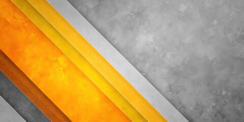 minimalist abstract background with isolated gray mixed with pops of yellow and orange , isolated, g