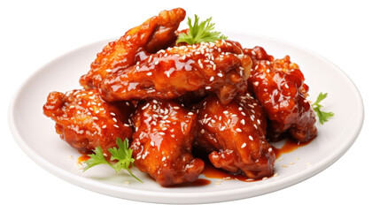 Sticker - PNG Sesame sauce fried meat.