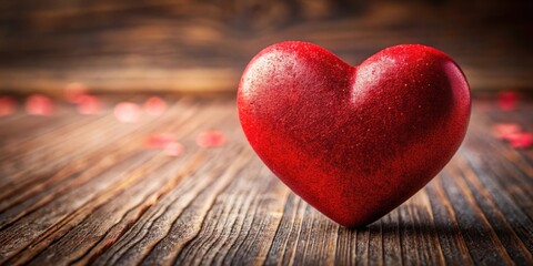 A close-up photo of a Valentines Day heart, love, romance, red, symbol, relationship, valentine, holiday, passion