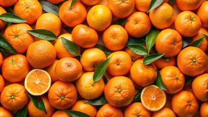 Vibrant background filled with fresh oranges , citrus, fruit, orange, background, vibrant, healthy, juicy, tropical, ripe