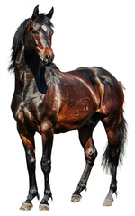 Poster - PNG  Majestic horse digital illustration