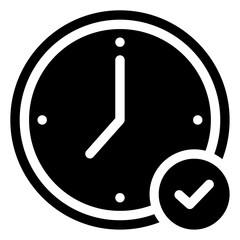 Sticker - clock icon