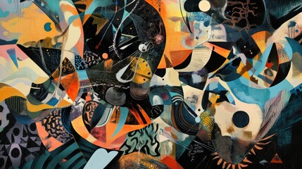 Wall Mural - Abstract Art