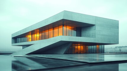 Poster - Modern Architecture Building