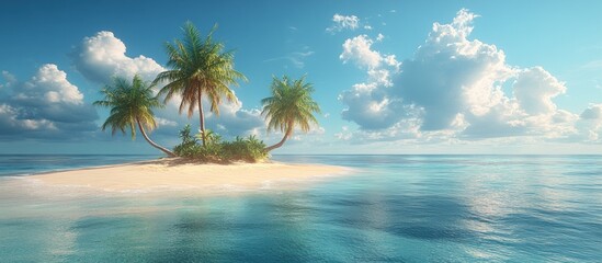 Wall Mural - Tropical Island Paradise