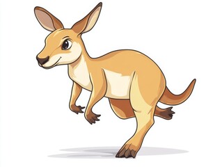 One kangaroo