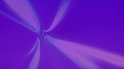 Poster - Radiating light beams animation over purple background