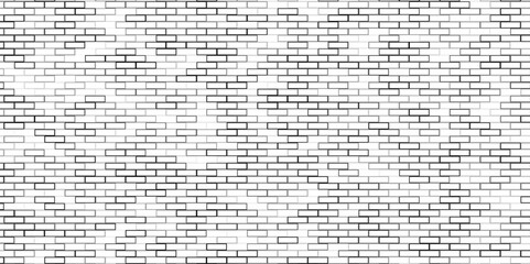 Wall Mural - White brick wall texture background for stone tile block painted. White wall texture brick architecture construction surface wallpaper. 