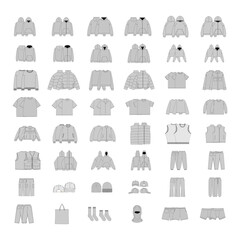 streetwear vector mockup pack template for clothing designers illustrator png file photoshop and pro