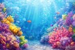 © Chonthicha - coral reef and fishes