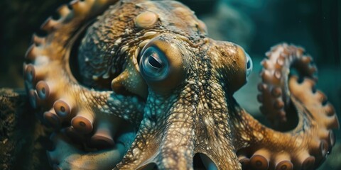 Wall Mural - Image of a cephalopod captured with a TG5 camera