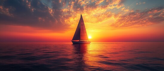 Poster - Sailing into the Sunset