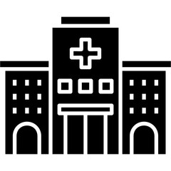 Wall Mural - Hospital Icon