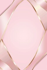 Poster - Abstract pink with shiny gold background