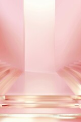 Wall Mural - Abstract pink with shiny gold background