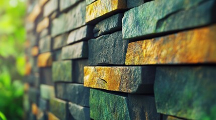 Poster - Stone Wall Texture Background.