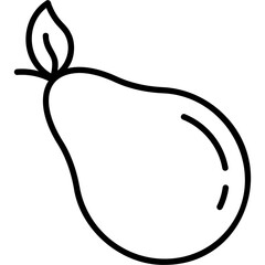 Sticker - Avocado Icon