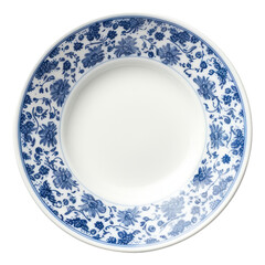 Canvas Print - PNG Porcelain plate pottery saucer.