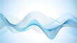 © Artfinity - Wave line of flowing particles abstract background, smooth curvy shape dots fluid array. 3d shape dots blended mesh, future technology wallpaper.  Abstract Waving Line Particle Technology Background