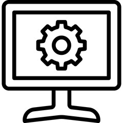 Canvas Print - operating system icon