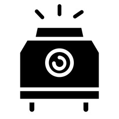 Sticker - Electric Home Purifier Glyph Icon