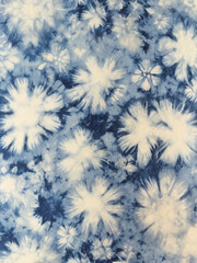 Wall Mural - blue tie dye pattern 8